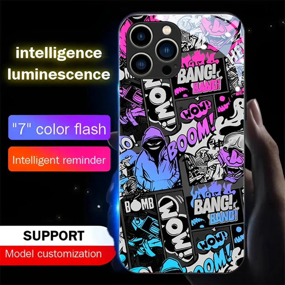 street-art-led-hulle-fur-samsung-s24-s23-s22-cover-jlr-design-74598 - JLR Design