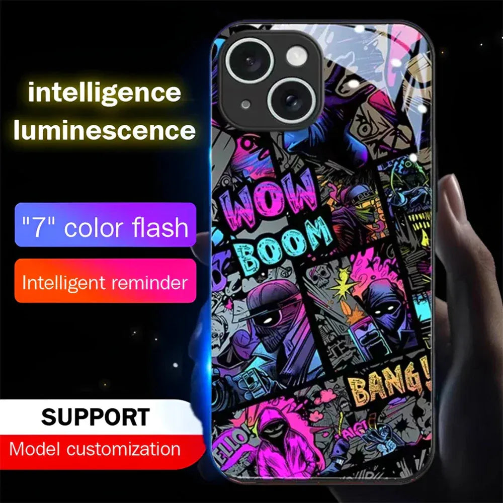 street-art-led-hulle-fur-samsung-s24-s23-s22-cover-jlr-design-32115 - JLR Design