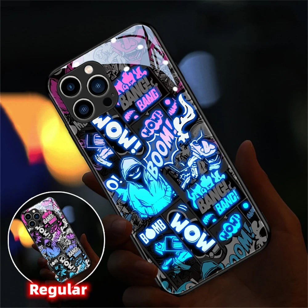 Street Art LED Hülle für Samsung S24 S23 S22 Cover 44.99 Cover, LED, Samsung, Street, Style JLR Design