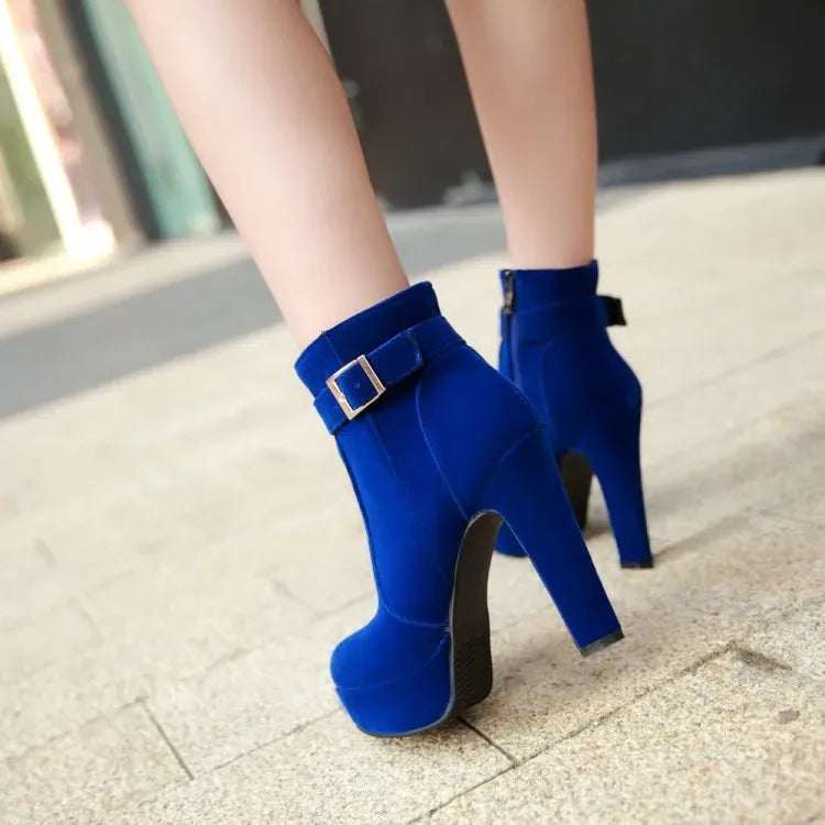 stylische-damen-winter-heels-mit-schnalle-and-absatz-high-heels-jlr-design-84983 - JLR Design