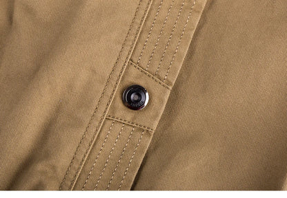 Stylische Herren-Jacke – Vintage-Bomberjacke mit praktischen Taschen Bomberjacke JLR Design