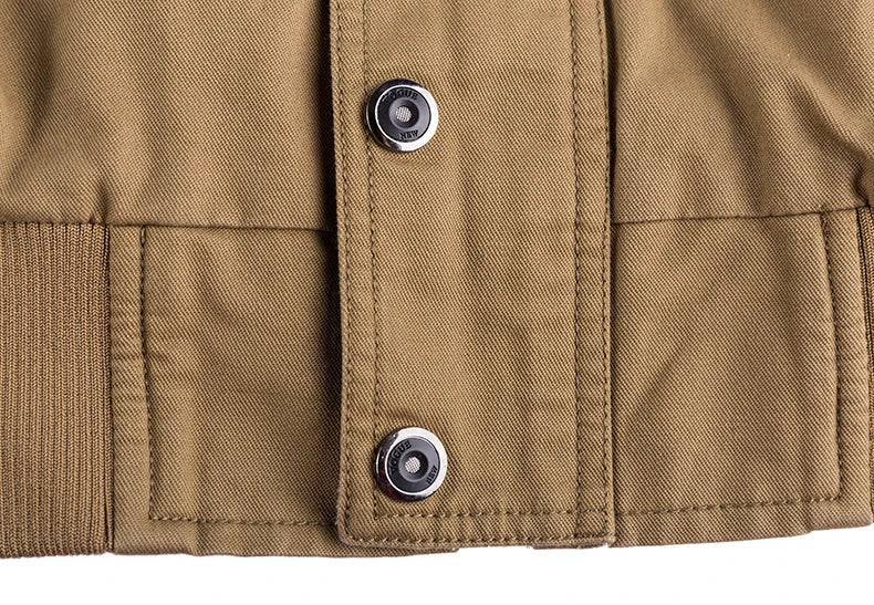 Stylische Herren-Jacke – Vintage-Bomberjacke mit praktischen Taschen Bomberjacke JLR Design