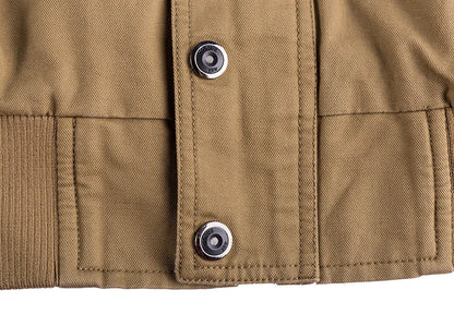Stylische Herren-Jacke – Vintage-Bomberjacke mit praktischen Taschen Bomberjacke JLR Design