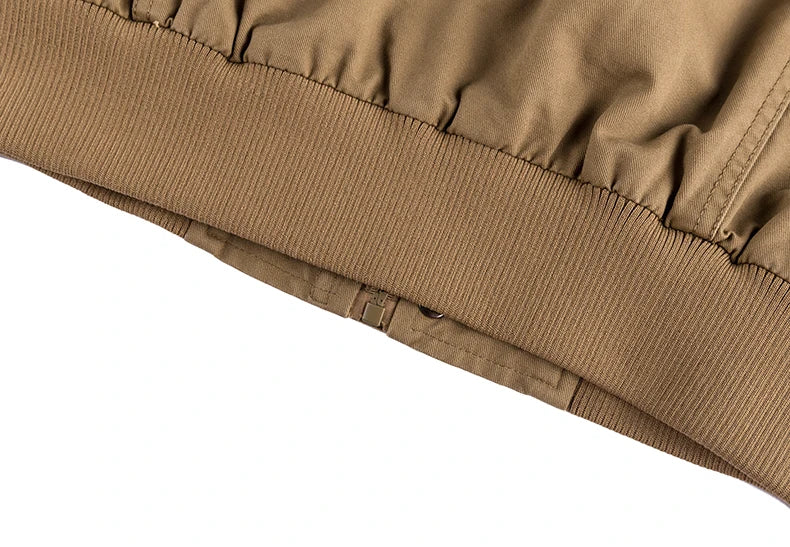 Stylische Herren-Jacke – Vintage-Bomberjacke mit praktischen Taschen Bomberjacke JLR Design