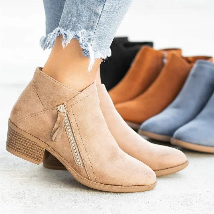 Stylische Wildleder-Chelsea-Boots mit Komfort Boots 73.99 Ankle, Boots, Wildleder JLR Design