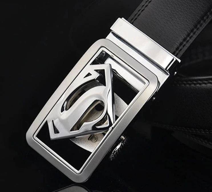 superman-ledergurtel-mit-automatischer-schnalle-gurtel-jlr-design-20502 - JLR Design