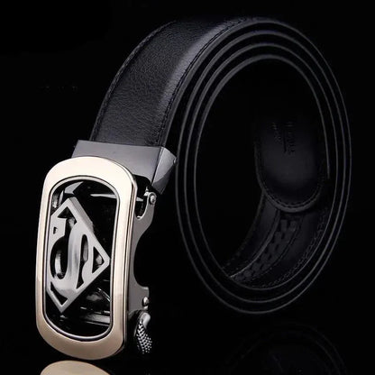 superman-ledergurtel-mit-automatischer-schnalle-gurtel-jlr-design-23551 - JLR Design
