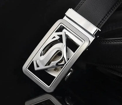 superman-ledergurtel-mit-automatischer-schnalle-gurtel-jlr-design-23399 - JLR Design