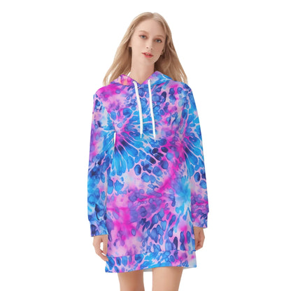 tie-dye-v1-velvet-hoodie-dress-hoodiekleid-jlr-design-99628 - JLR Design
