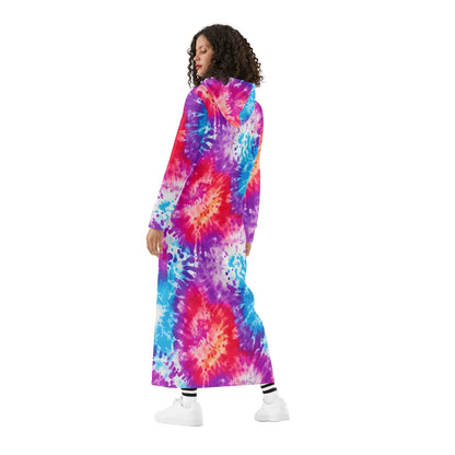 bequemes-leichtes-hoodie-kleid-farbexplosion-v1-hoodiekleid-jlr-design-38098 - JLR Design