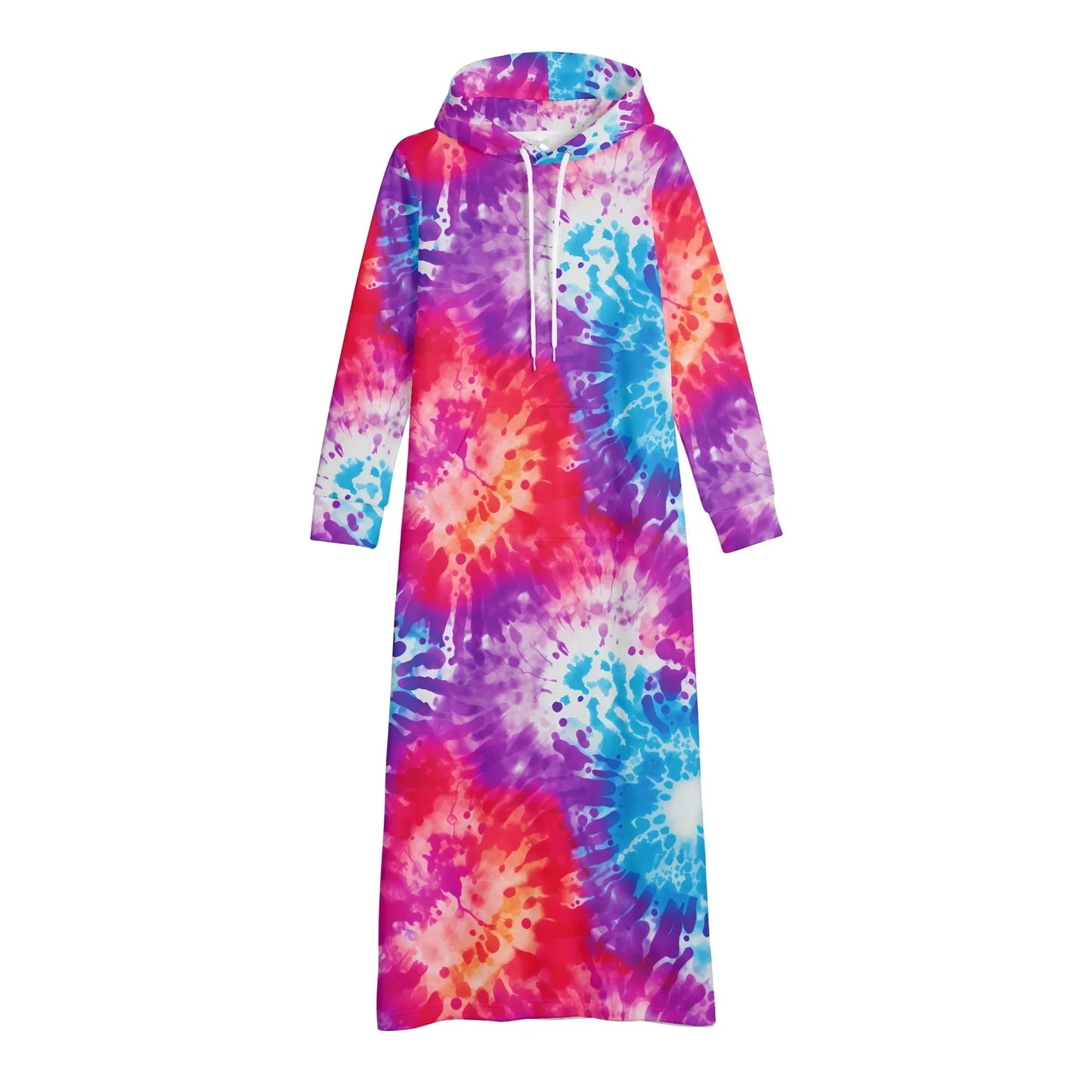 bequemes-leichtes-hoodie-kleid-farbexplosion-v1-hoodiekleid-jlr-design-61711 - JLR Design