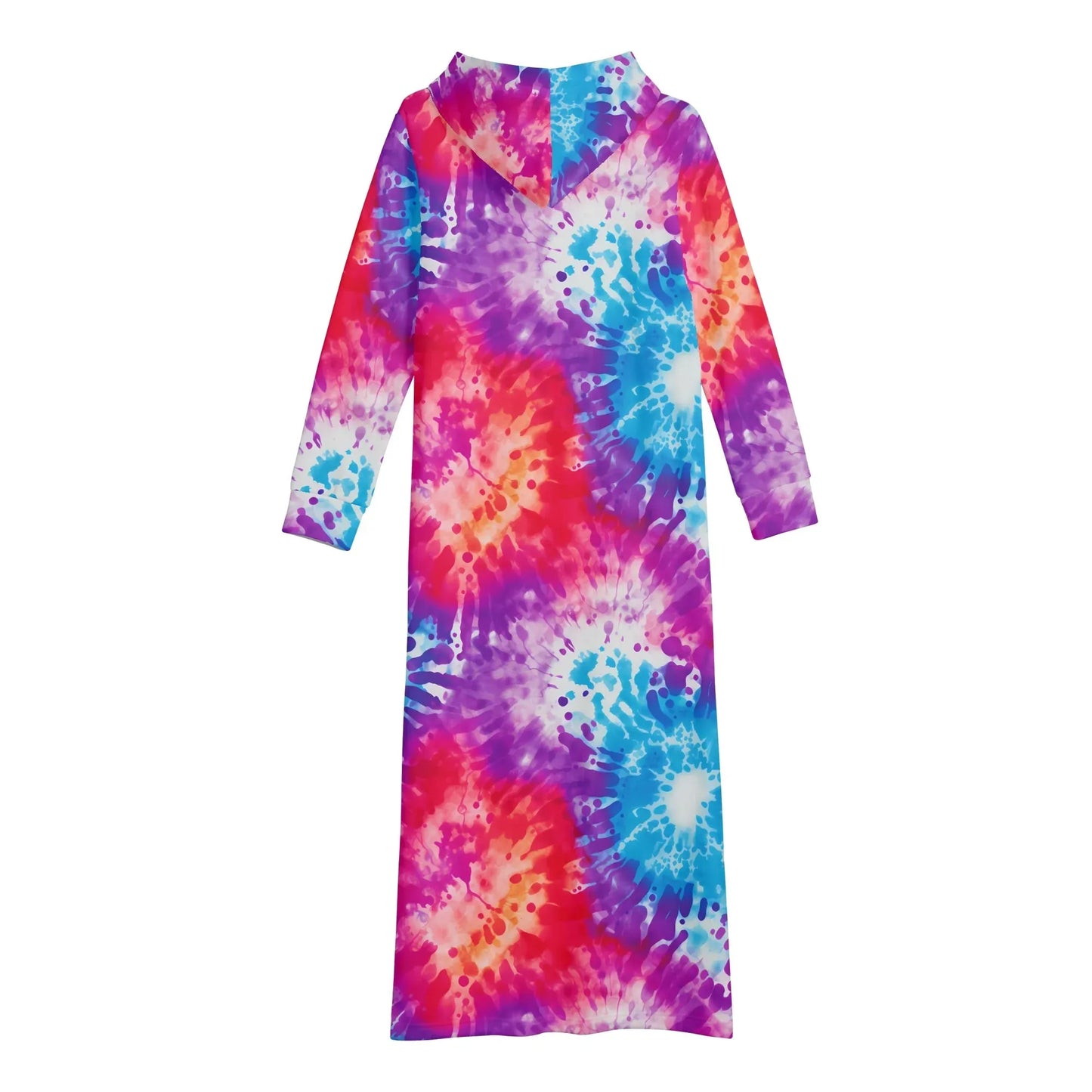 bequemes-leichtes-hoodie-kleid-farbexplosion-v1-hoodiekleid-jlr-design-49341 - JLR Design
