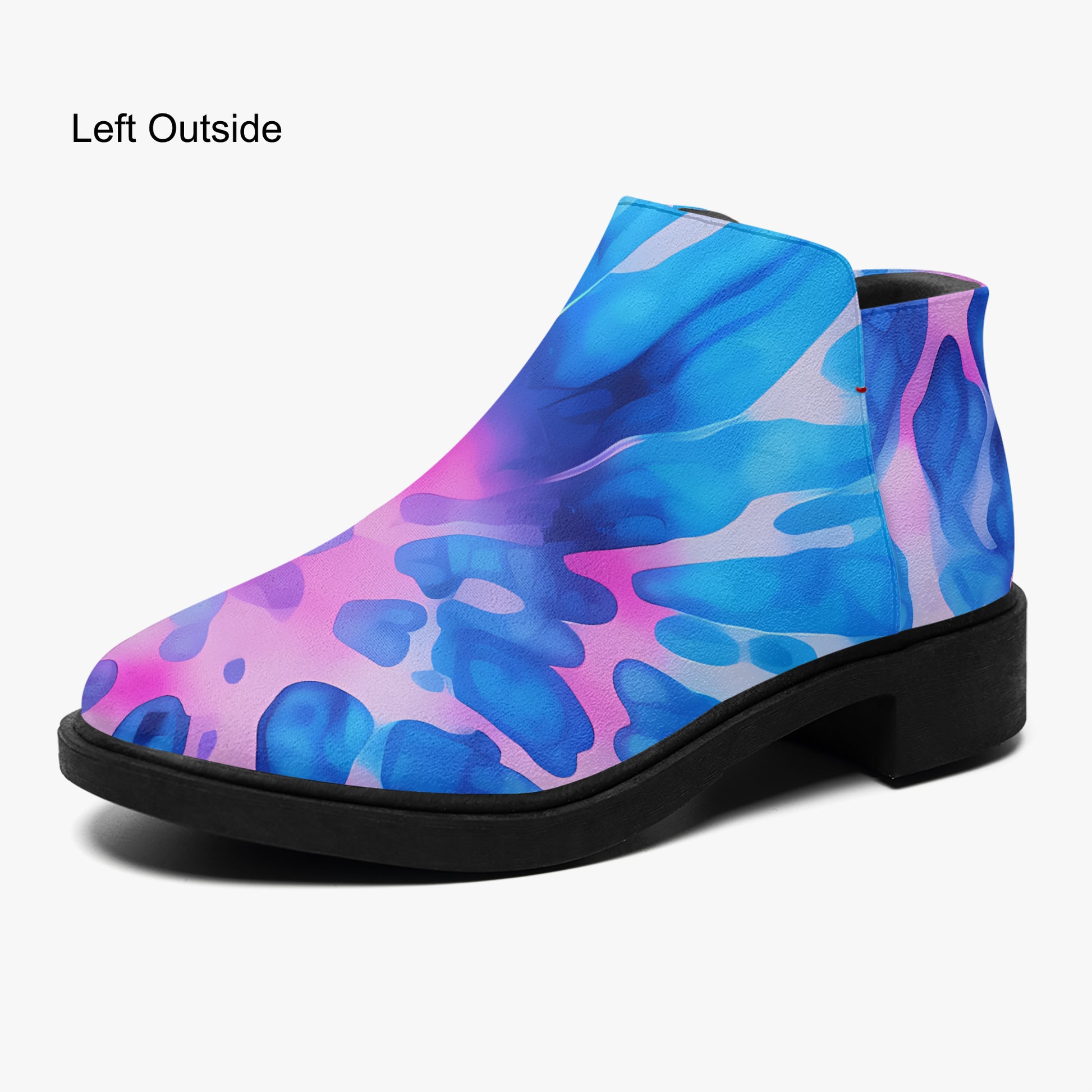 Tie Dye v1 elegante Reißverschluss-Stiefeletten Stiefeletten JLR Design