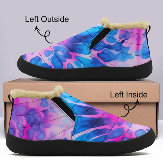 Tie Dye v1 Faux Fur Slipper Slipper JLR Design