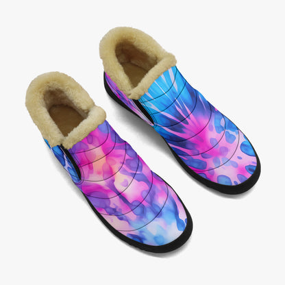 Tie Dye v1 Faux Fur Slipper Slipper JLR Design