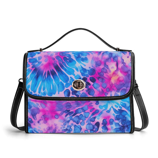 Tie Dye v1 Satchel Bag Umhängetasche Umhängetasche JLR Design