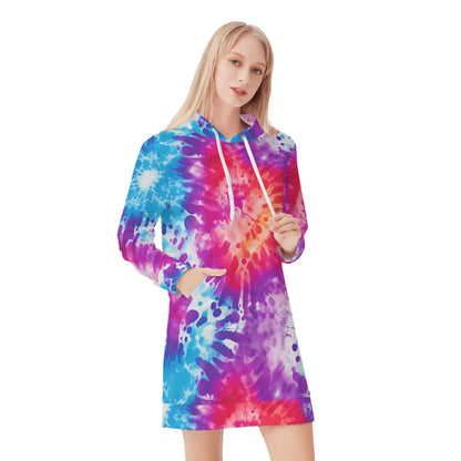 tie-dye-v2-velvet-hoodie-dress-hoodiekleid-jlr-design-68132 - JLR Design