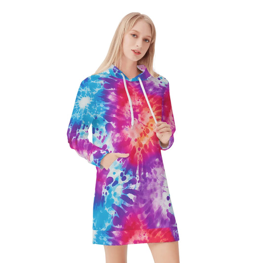tie-dye-v2-velvet-hoodie-dress-hoodiekleid-jlr-design-68132 - JLR Design