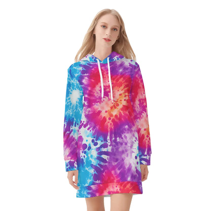 tie-dye-v2-velvet-hoodie-dress-hoodiekleid-jlr-design-51281 - JLR Design