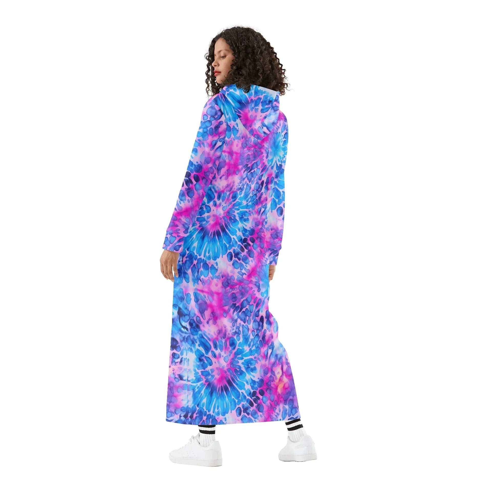 bequemes-leichtes-hoodie-kleid-farbexplosion-v2-hoodiekleid-jlr-design-50236 - JLR Design