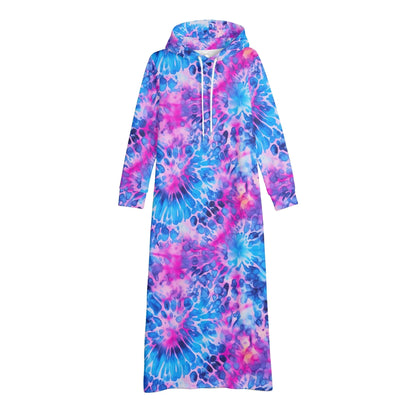 bequemes-leichtes-hoodie-kleid-farbexplosion-v2-hoodiekleid-jlr-design-59775 - JLR Design