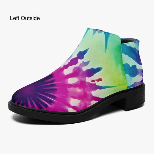 Tie Dye v2 elegante Reißverschluss-Stiefeletten Stiefeletten JLR Design