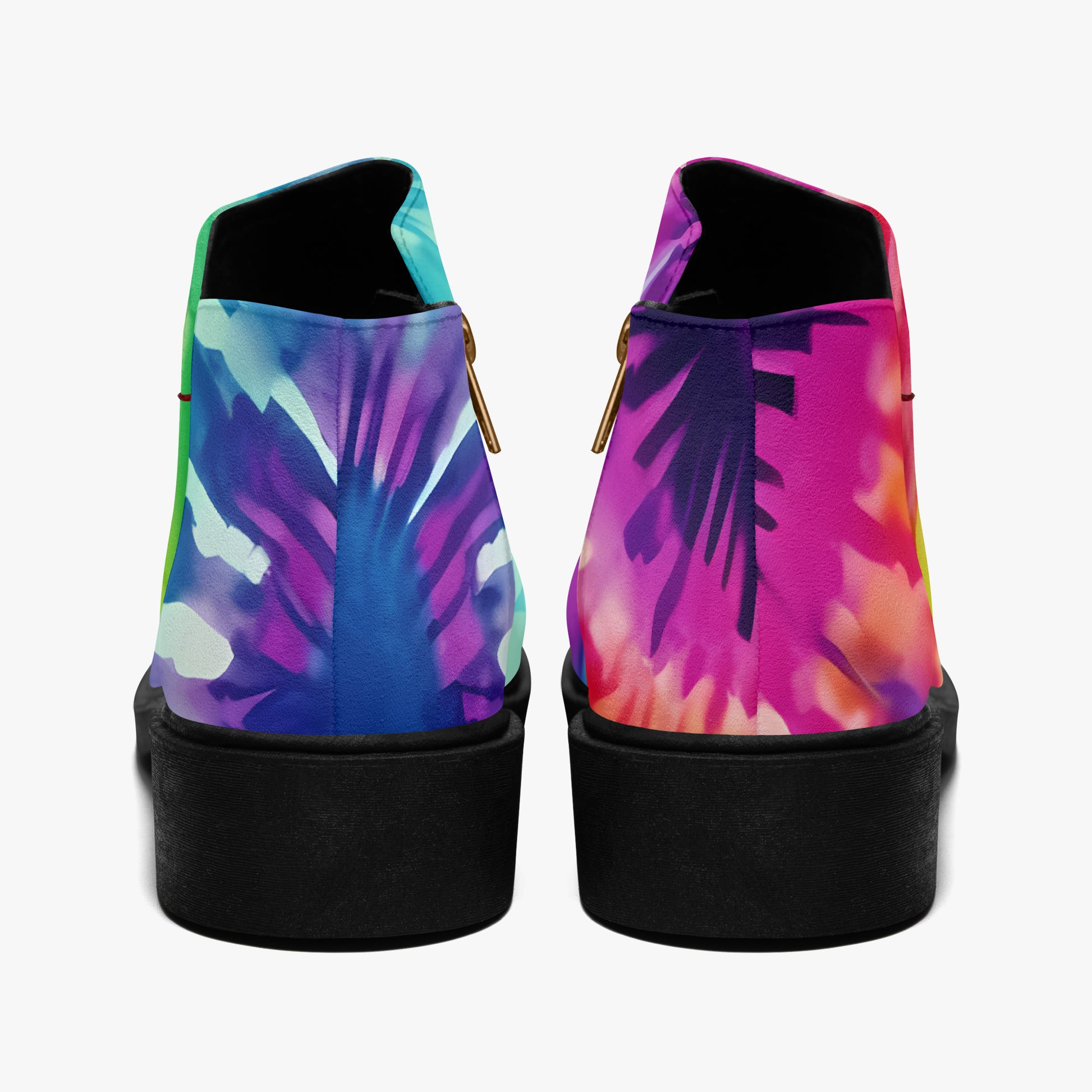 Tie Dye v2 elegante Reißverschluss-Stiefeletten Stiefeletten JLR Design