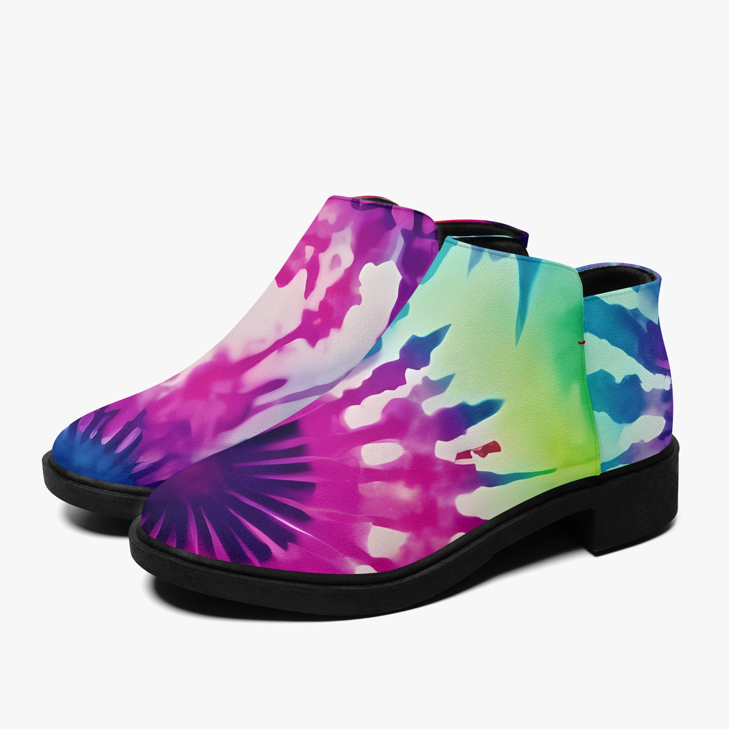 Tie Dye v2 elegante Reißverschluss-Stiefeletten Stiefeletten JLR Design
