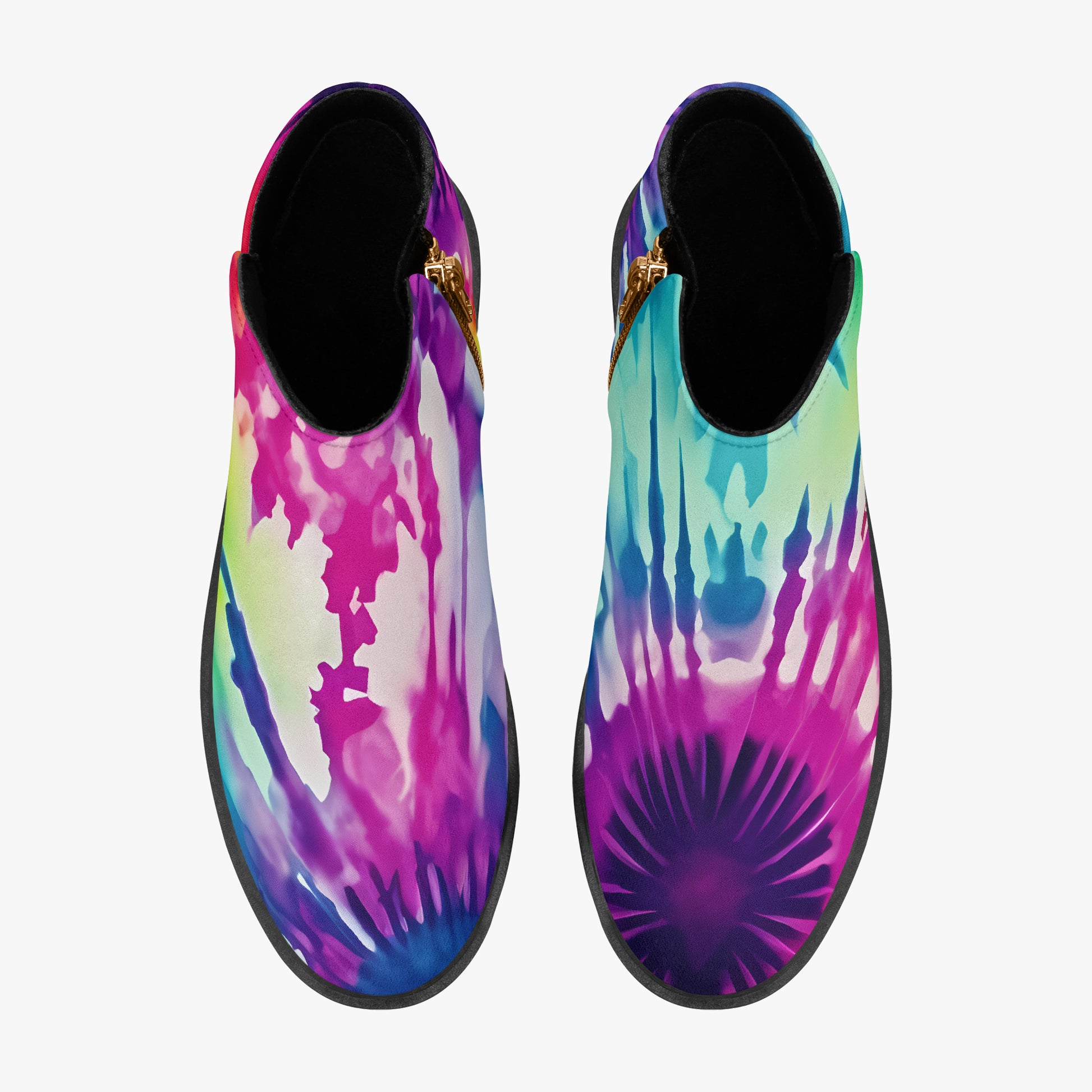 Tie Dye v2 elegante Reißverschluss-Stiefeletten Stiefeletten JLR Design