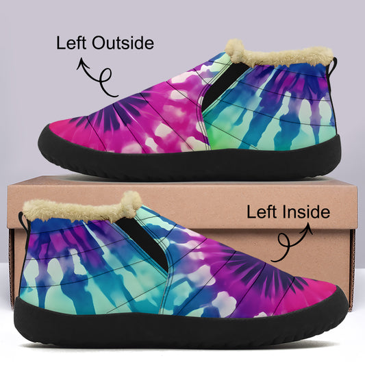 Tie Dye v2 Faux Fur Slipper Slipper JLR Design