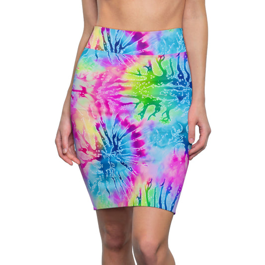 Tie Dye v4 Bleistiftrock Bleistiftrock JLR Design