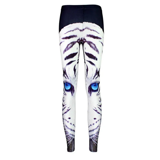 Tiger Eyes Damen Leggings Leggings JLR Design