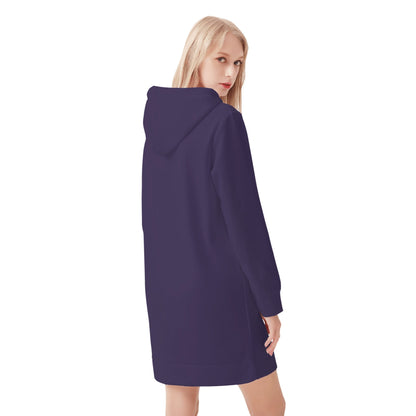 Tolopea Velvet Hoodie Dress Hoodiekleid JLR Design