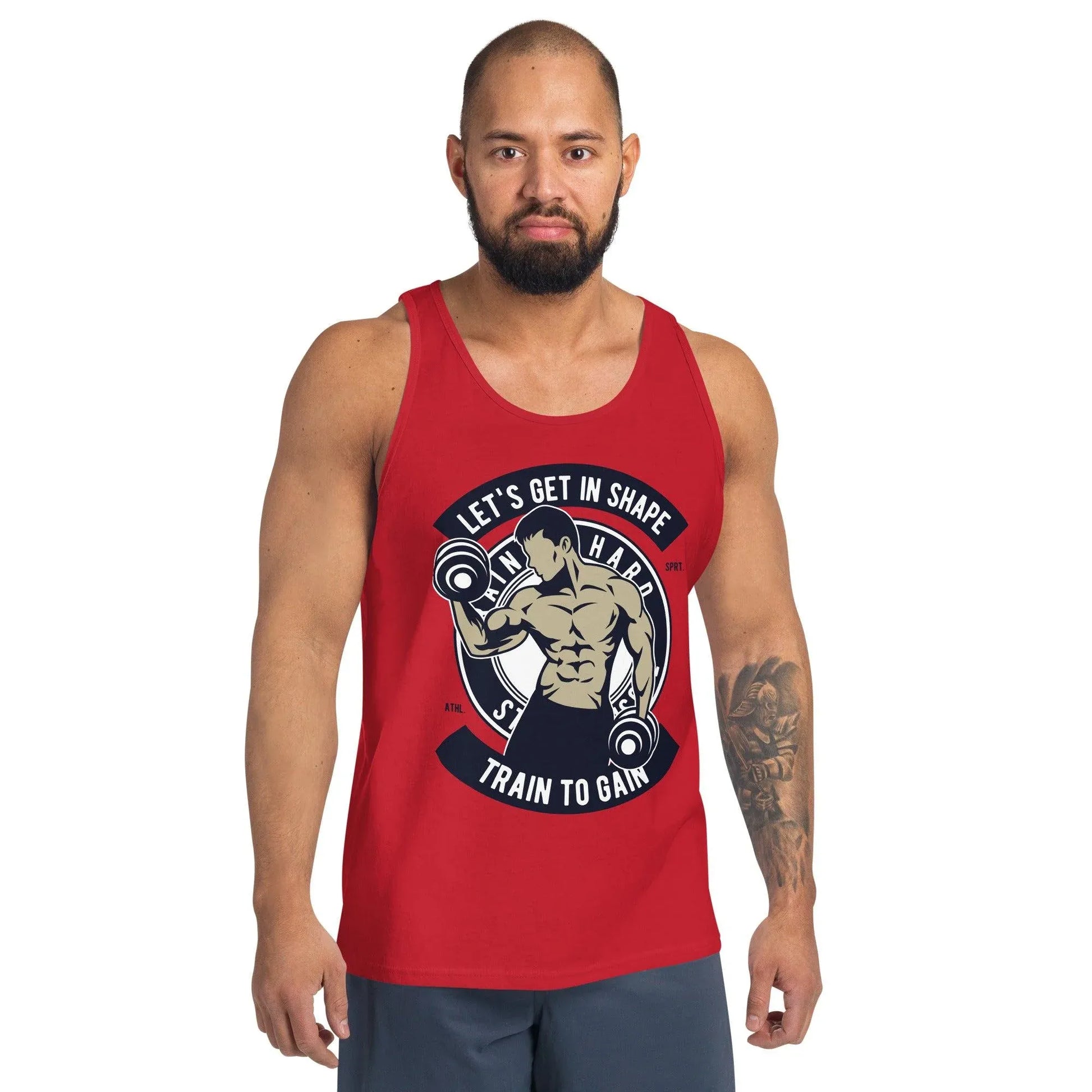 Train to Gain Tank Top Tank Top JLR Design