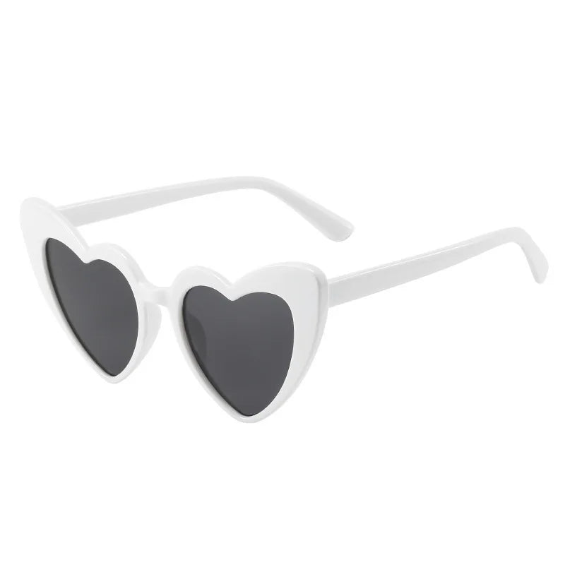 Trendige Herz-Sonnenbrille | Retro Style | UV400 Brille JLR Design