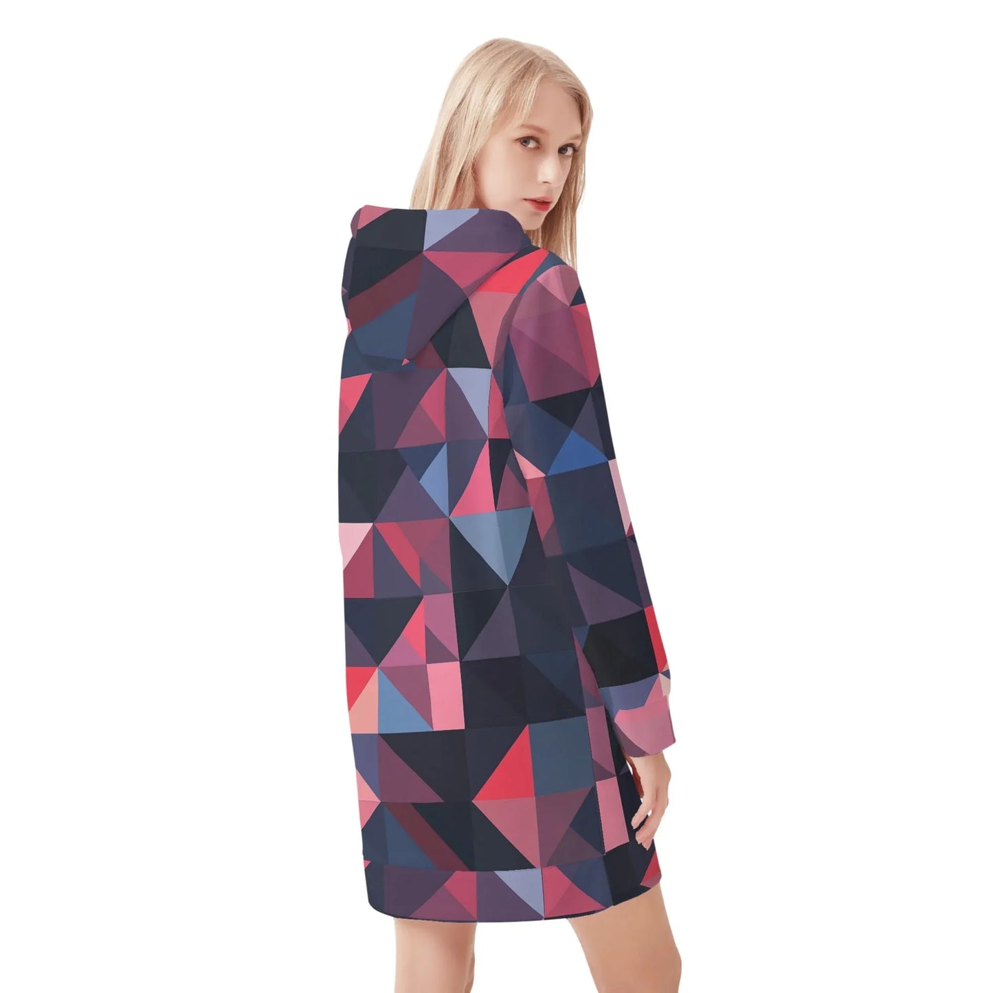 triangle-v1-velvet-hoodie-dress-hoodiekleid-jlr-design-23674 - JLR Design