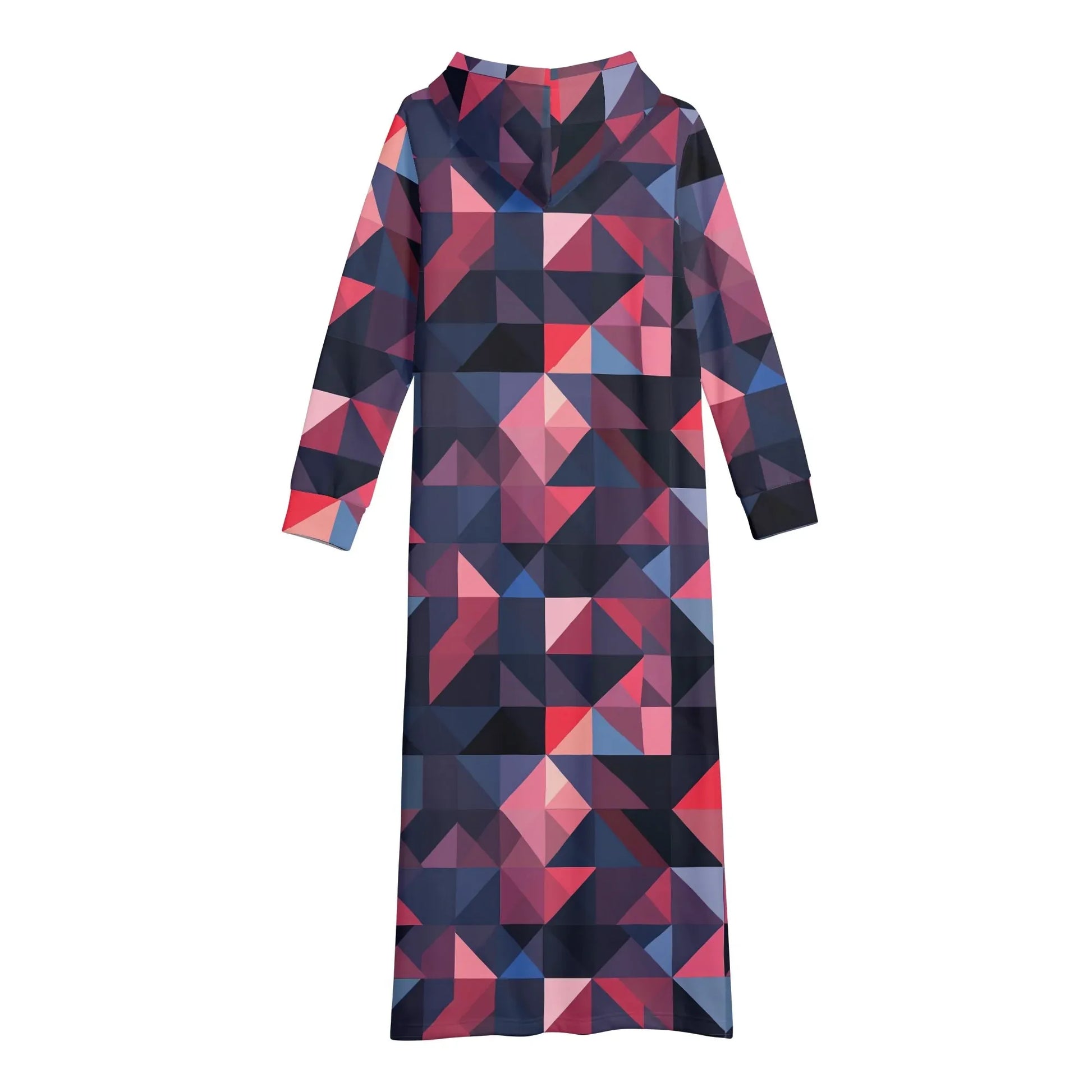 bequemes-leichtes-hoodie-kleid-triangle-v1-hoodiekleid-jlr-design-26652 - JLR Design