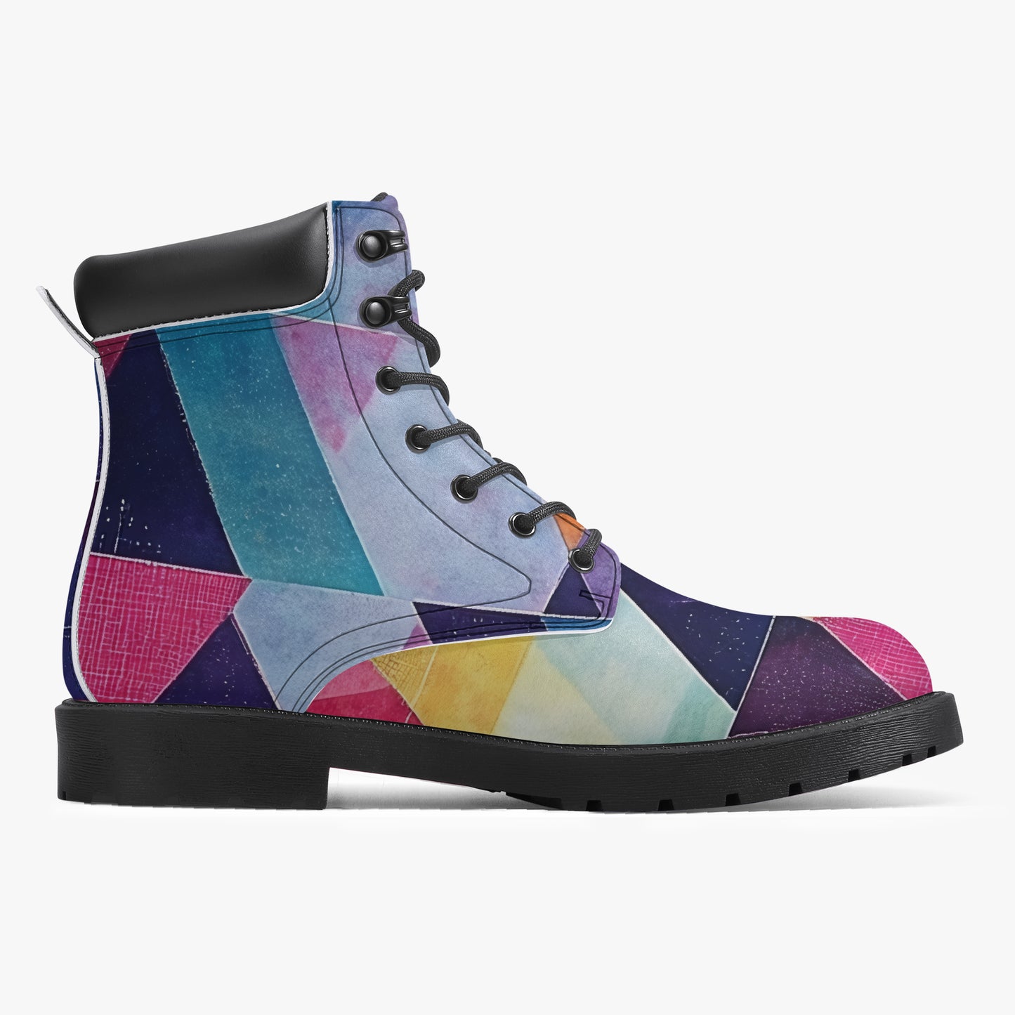 Triangle v1 Leder Boots | Stylische und Warme Winterstiefel Boots JLR Design