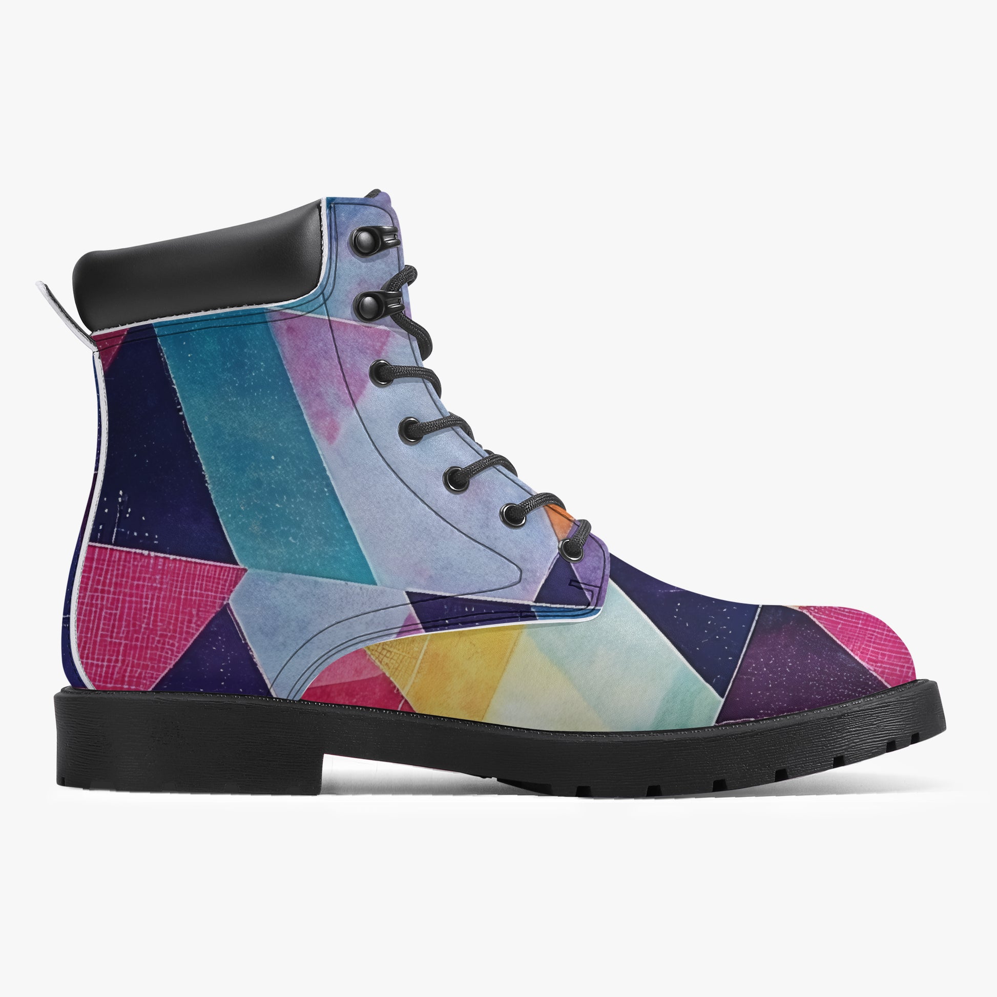 Triangle v1 Leder Boots | Stylische und Warme Winterstiefel Boots JLR Design