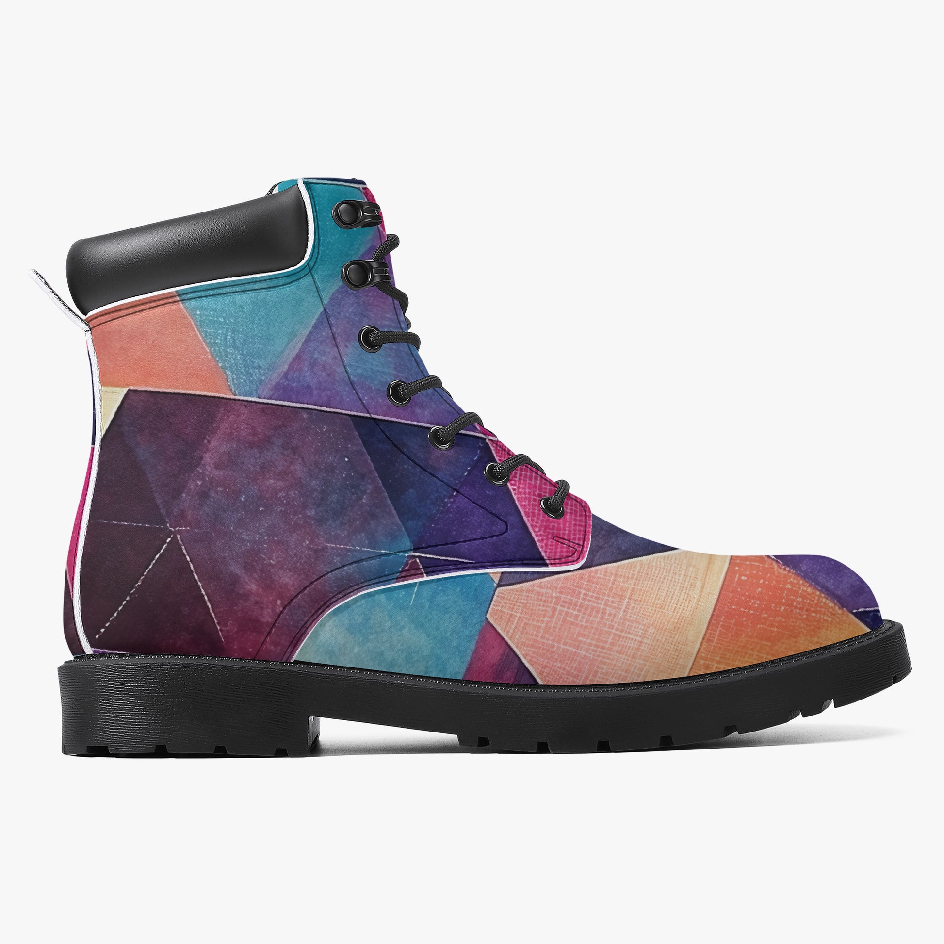 Triangle v1 Leder Boots | Stylische und Warme Winterstiefel Boots JLR Design