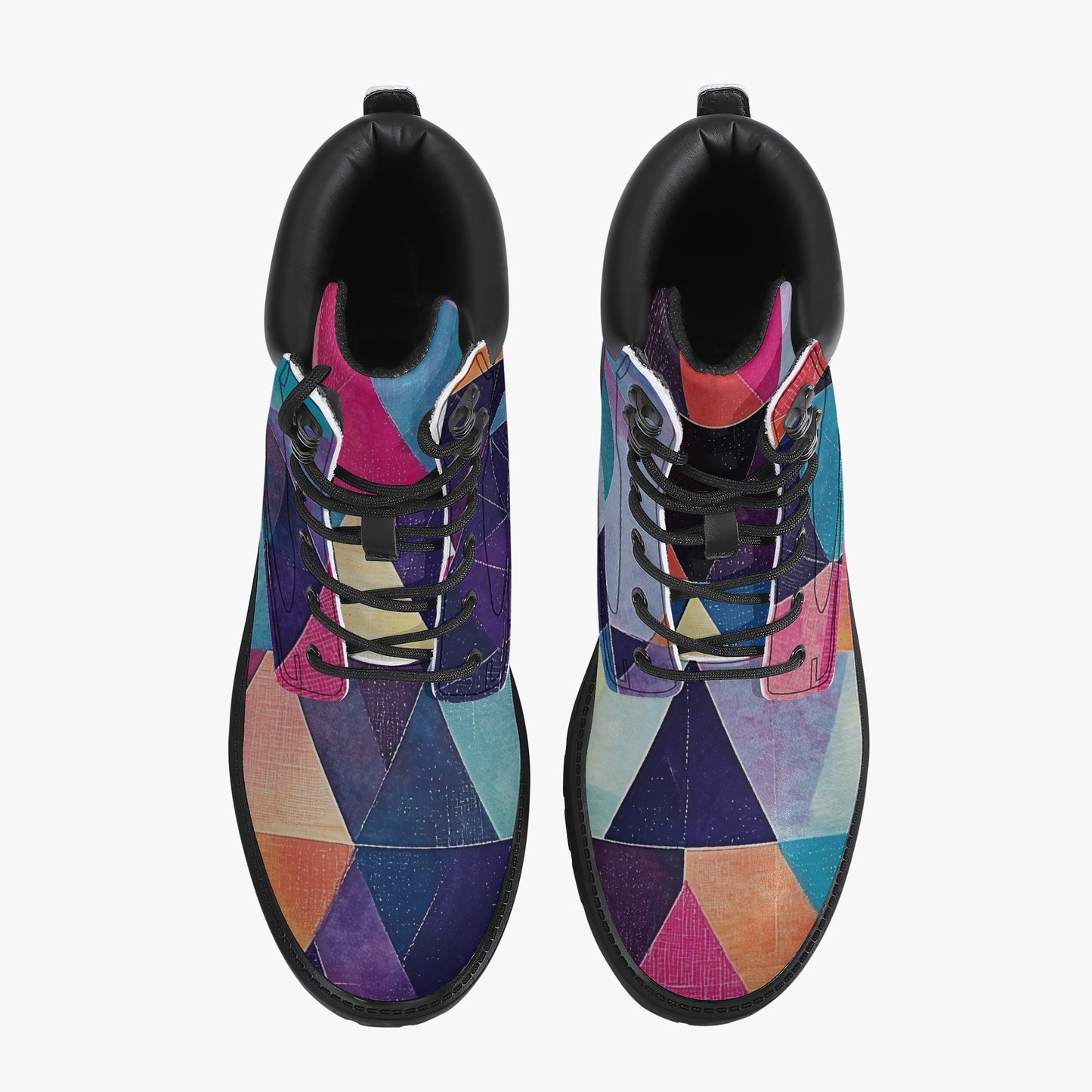 Triangle v1 Leder Boots | Stylische und Warme Winterstiefel Boots JLR Design