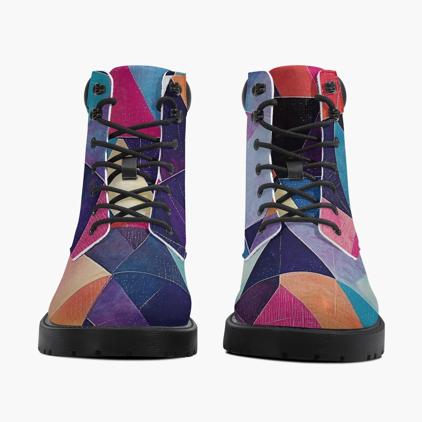 Triangle v1 Leder Boots | Stylische und Warme Winterstiefel Boots JLR Design