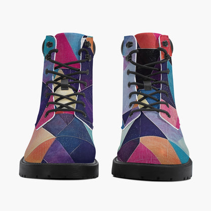 Triangle v1 Leder Boots | Stylische und Warme Winterstiefel Boots JLR Design