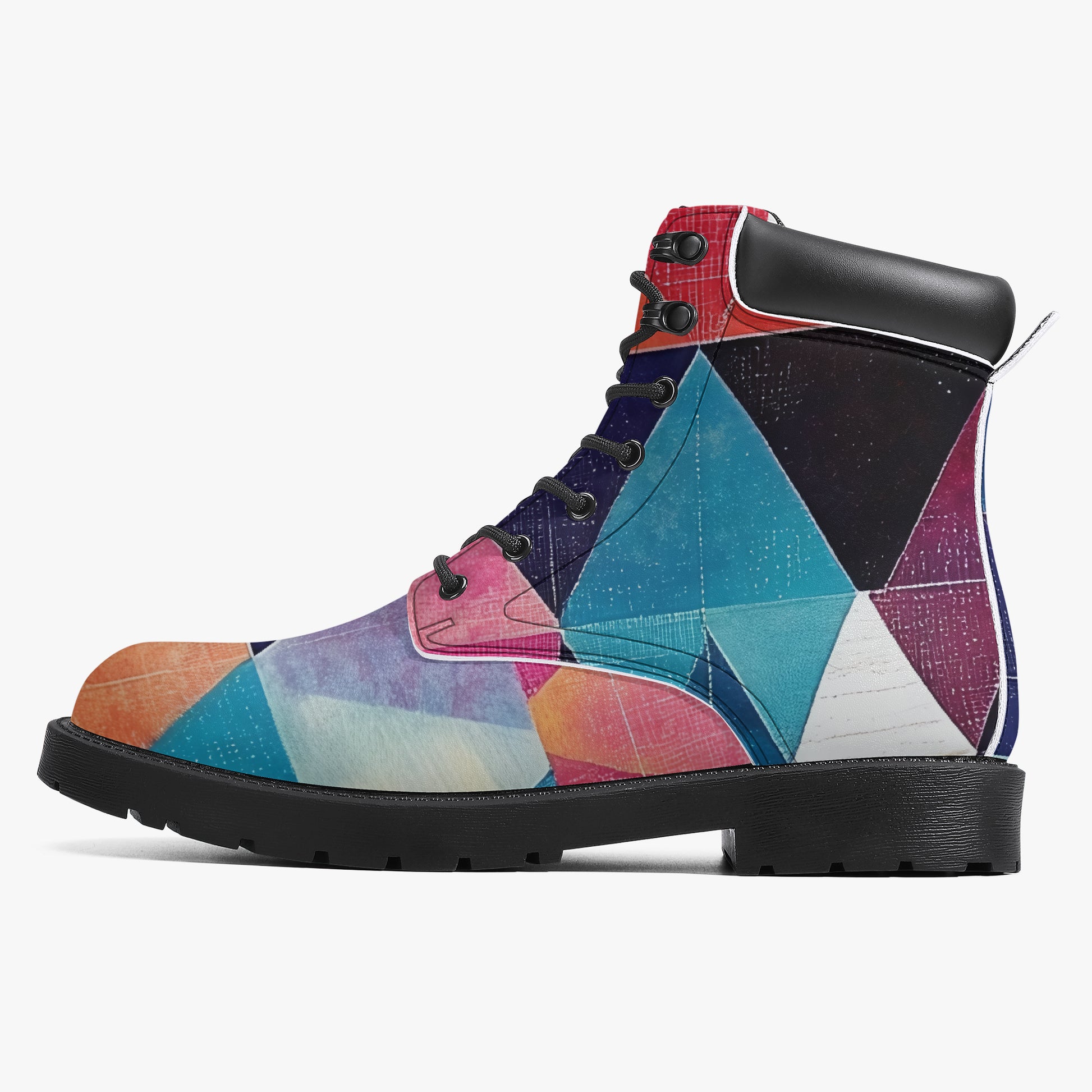 Triangle v1 Leder Boots | Stylische und Warme Winterstiefel Boots JLR Design