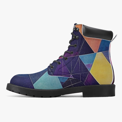 Triangle v1 Leder Boots | Stylische und Warme Winterstiefel Boots JLR Design