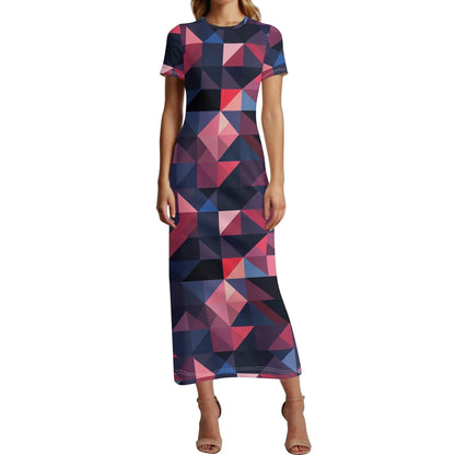 triangle-v1-short-sleeve-long-dress-long-dress-jlr-design-31144 - JLR Design