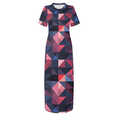 triangle-v1-short-sleeve-long-dress-long-dress-jlr-design-45624 - JLR Design