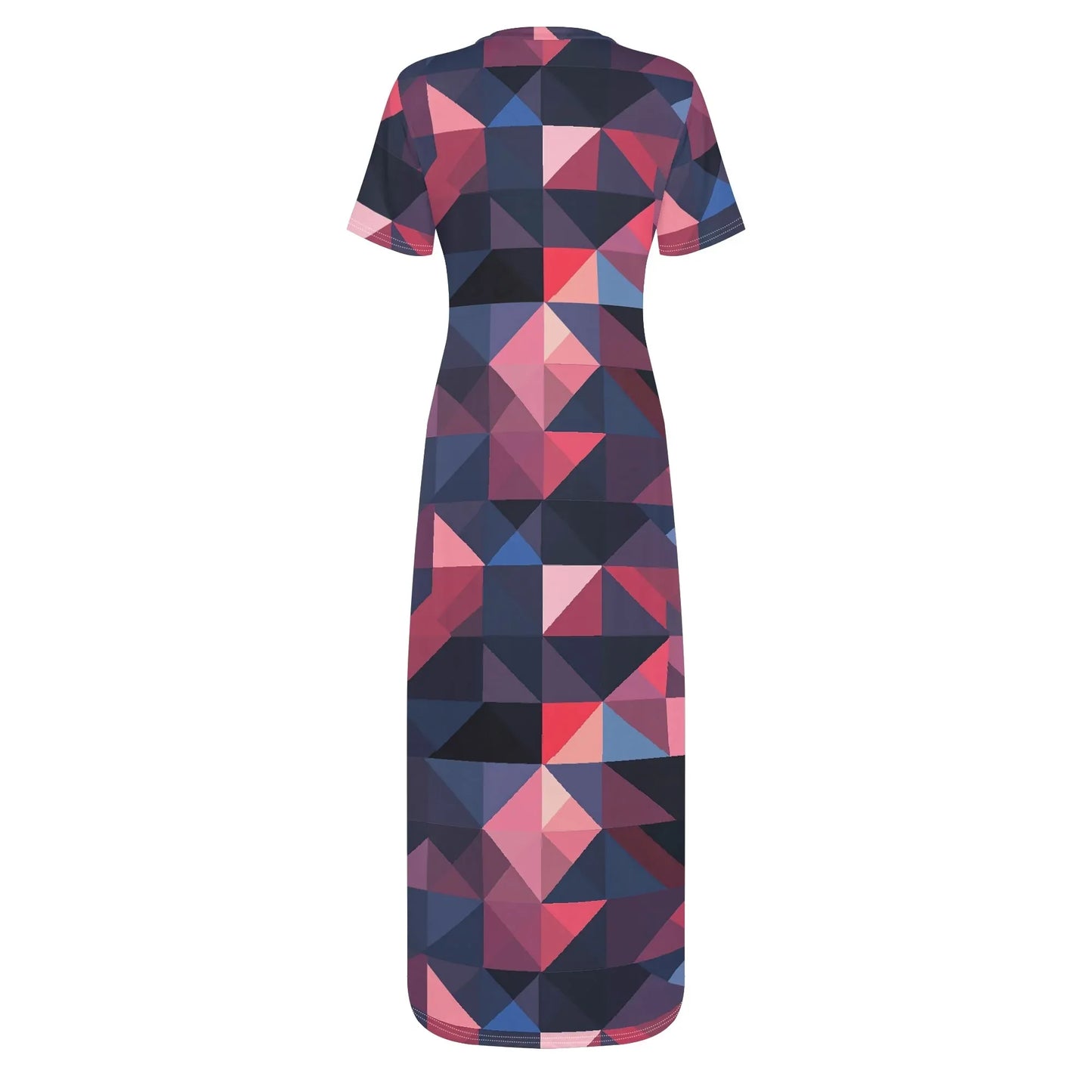triangle-v1-short-sleeve-long-dress-long-dress-jlr-design-10330 - JLR Design