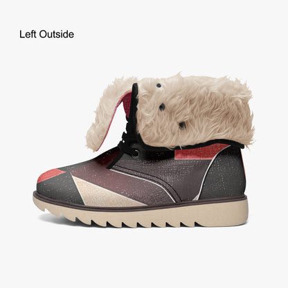 Triangle v2 Chic Boots mit Plüschfutter Stiefel JLR Design