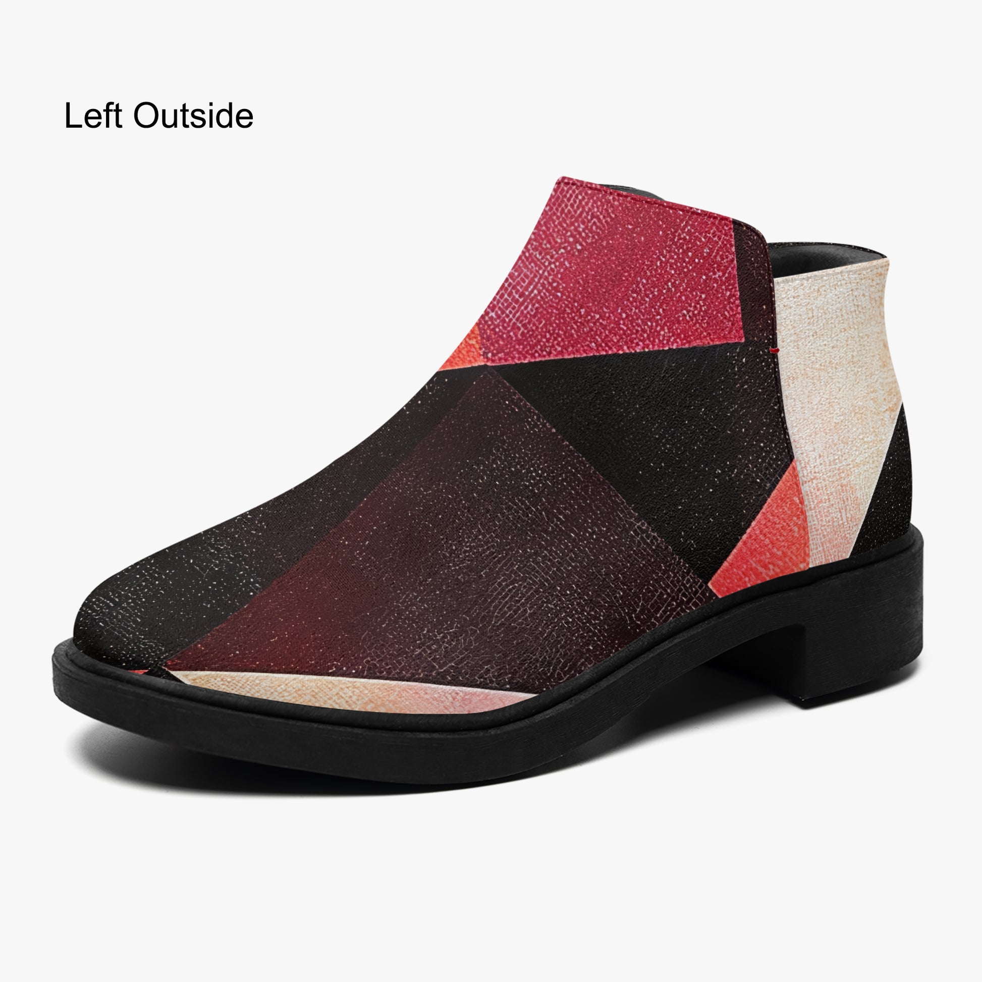 Triangle v2 elegante Reißverschluss-Stiefeletten Stiefeletten JLR Design